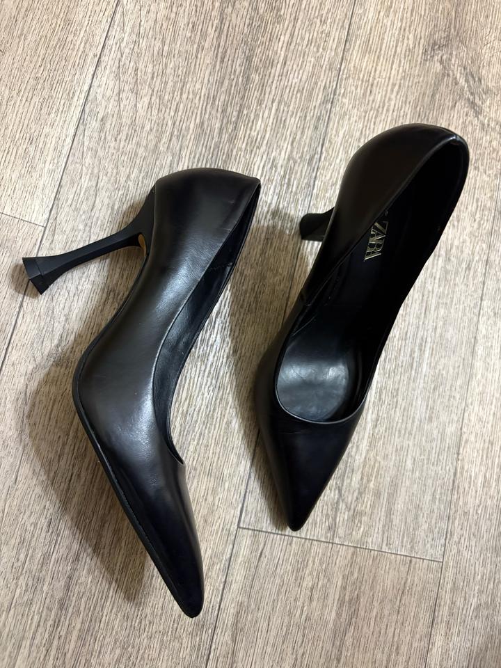 Туфли Zara кожа