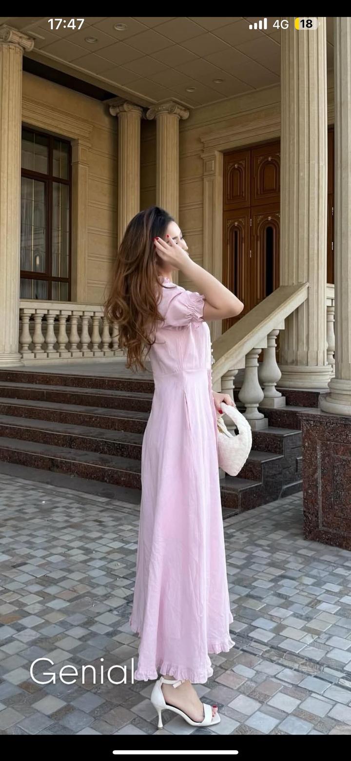 Платье лен