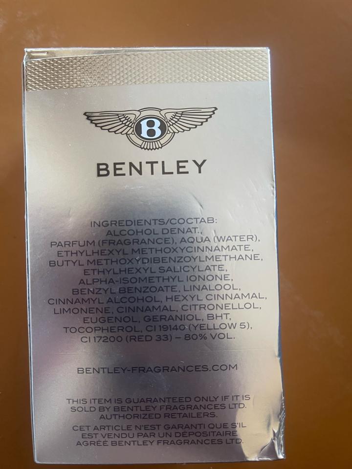 Духи BENTLEY мужские