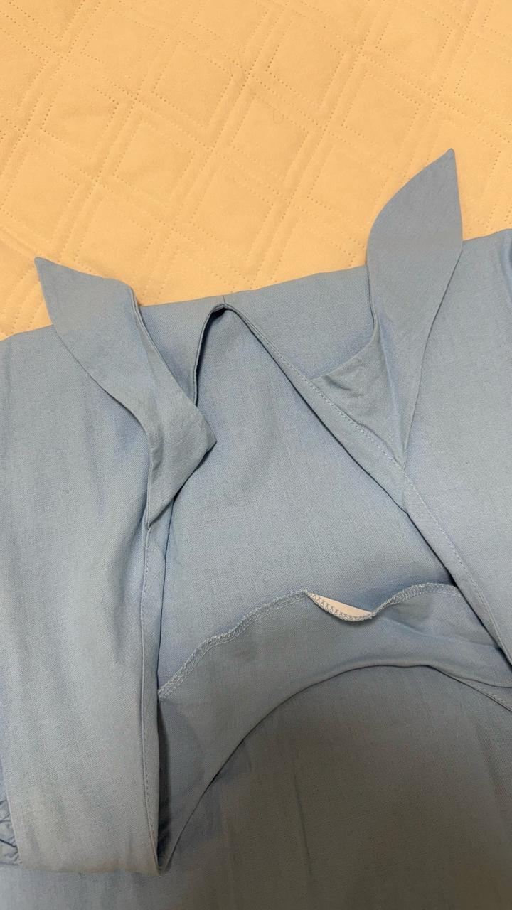 Голубое платье, made in KZ