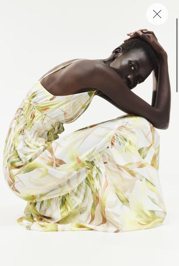 Платье H&M с принтом