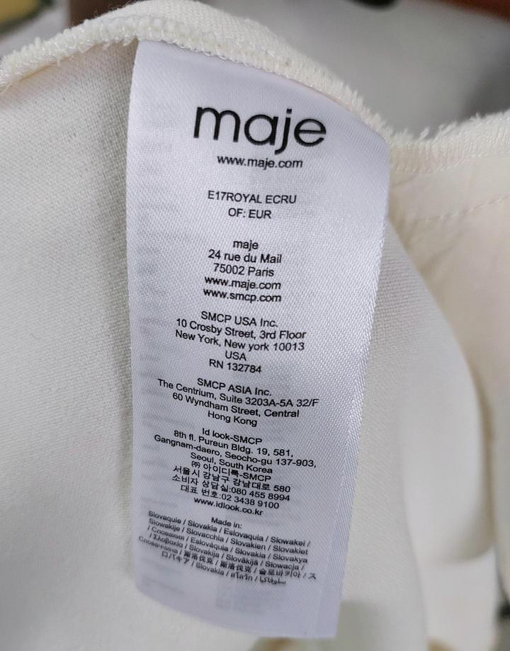 Платье короткое Maje