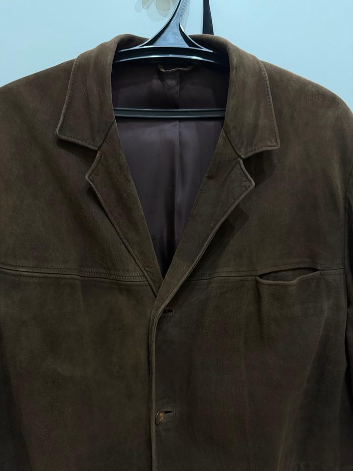 Куртка мужская из натурального замша Adam manz