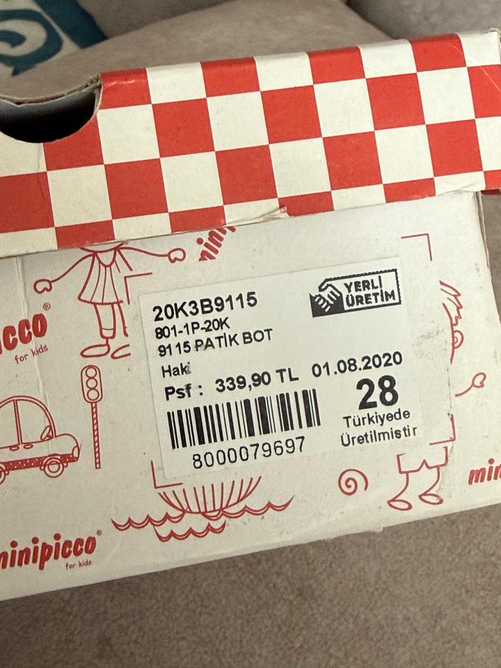 Ботинки детские Minipicco