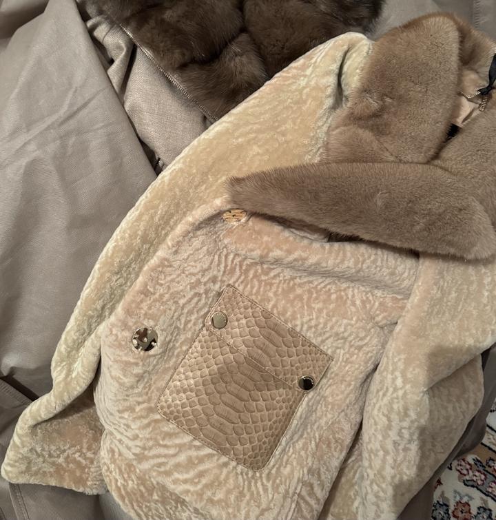 Норковая дубленка