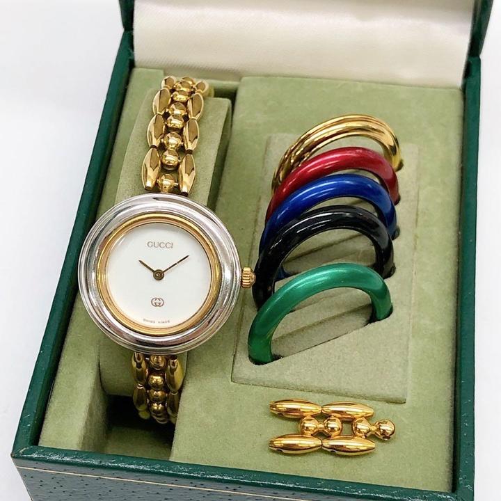 Iconic Gucci Change Bezel часы