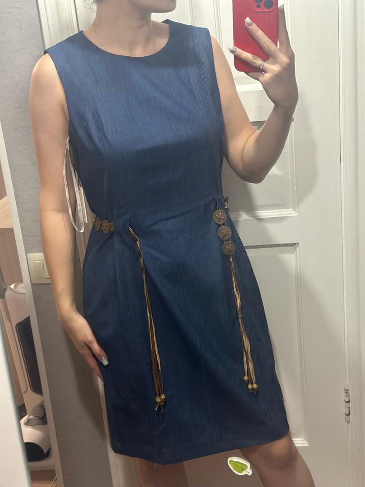 Платье новое под джинсовое Calvin Klein