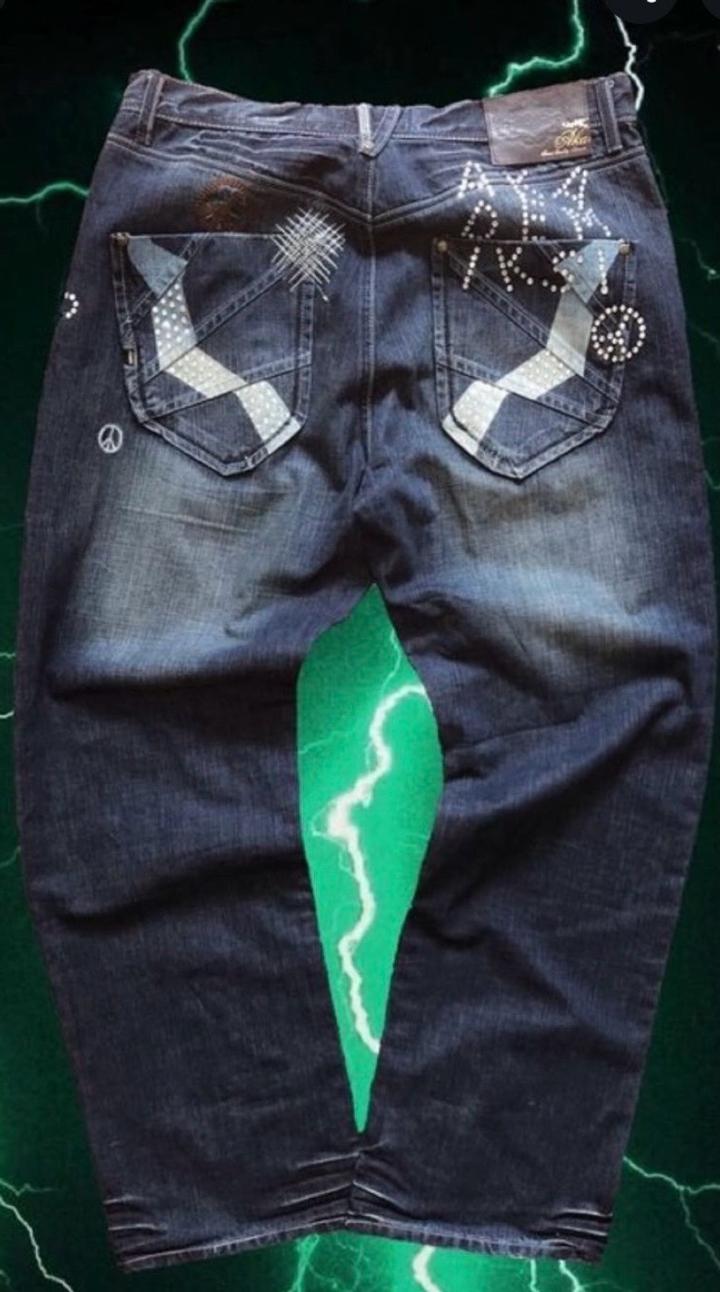 Y2K Akademiks rap jeans