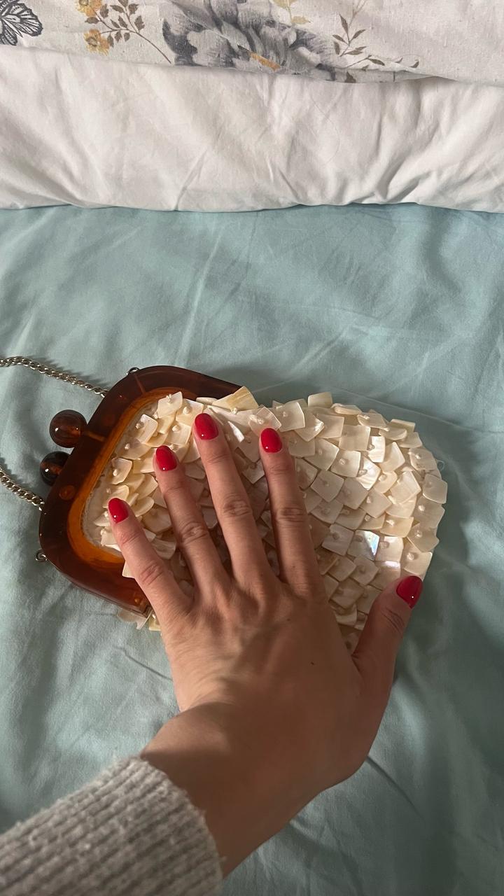 Сумочка летняя ракушки камни