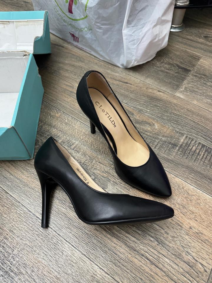 туфли черные классические