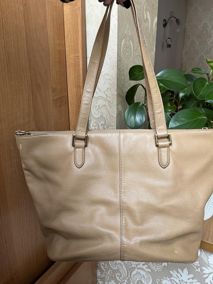 Сумка-тоут бренд DKNY (100% телячья кожа)