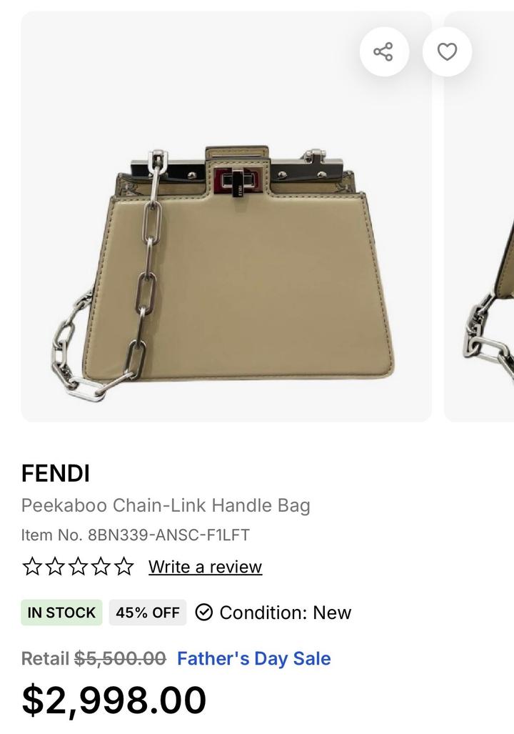 Сумка в стиле Fendi 🤎
