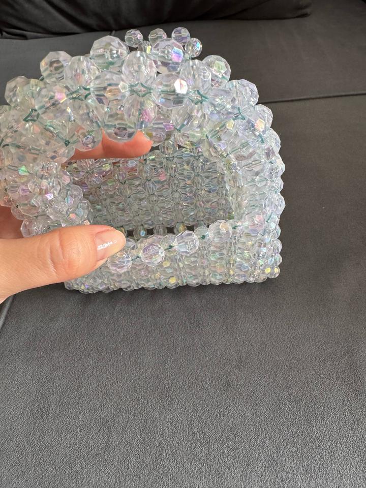 Эксклюзивная сумка из кристаллов (ручная работа)