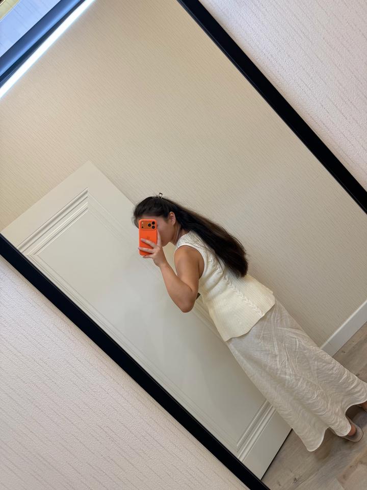 Новая юбка из льна Zara