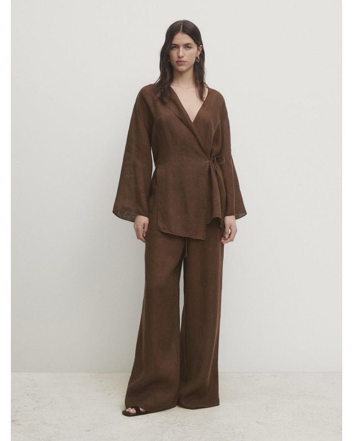 Сет из кимоно и брюк Massimo dutti