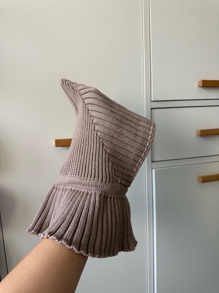 Шапка-шарф, шапка-шлем гномик