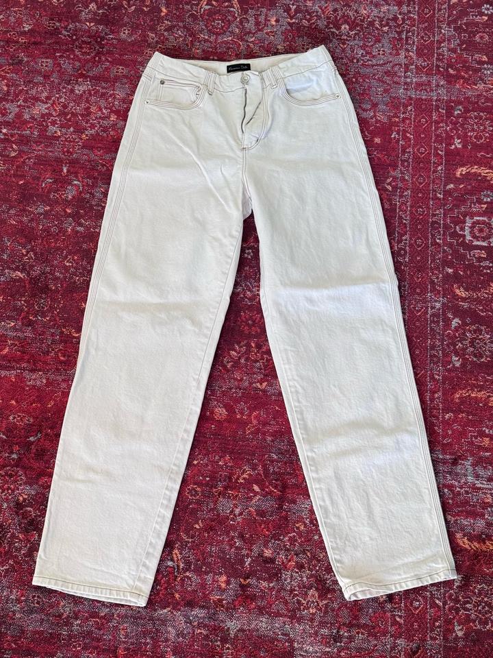 Джинсы белые Massimo Dutti