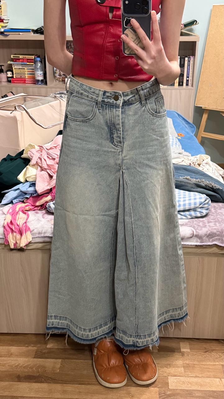 Джинсовая юбка