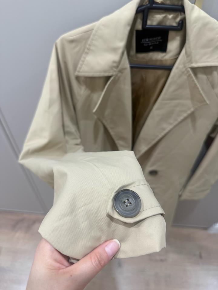 Тренч бежевый, размер xs-s