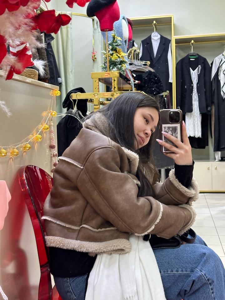 Дубленка Bershka
