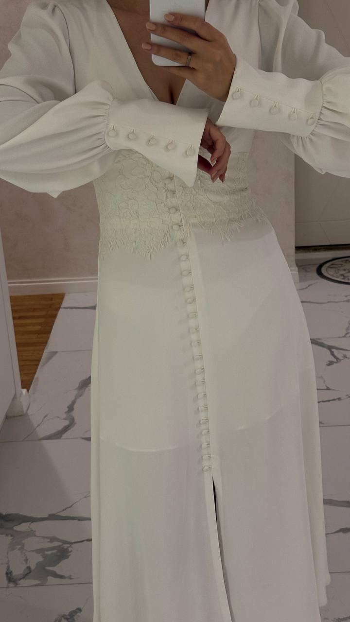 Белое платье Matlyuba Atelier