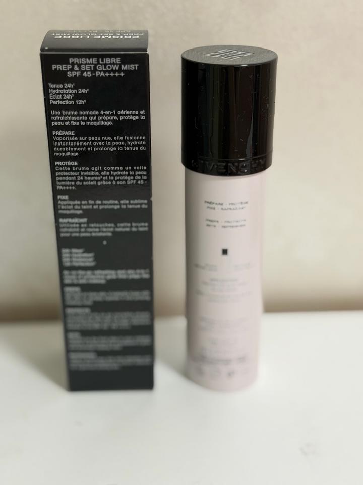 Givenchy Prisme Libre Prep & Set Glow Mist SPF 45 PA++++ ✨🌸