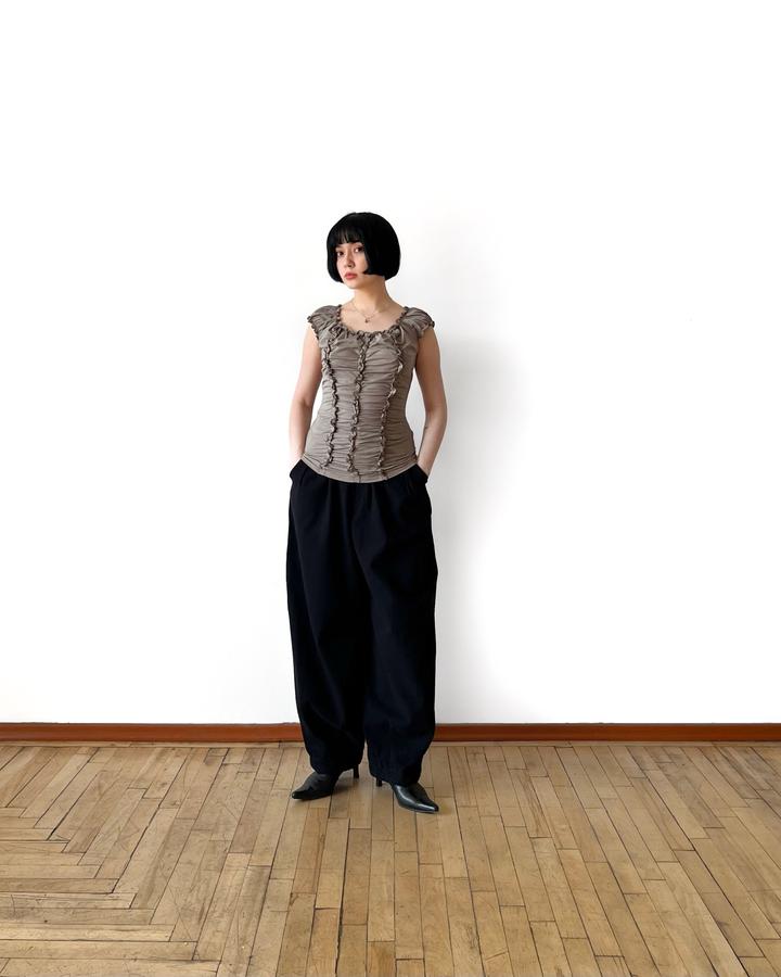 текстурная майка anna nicola