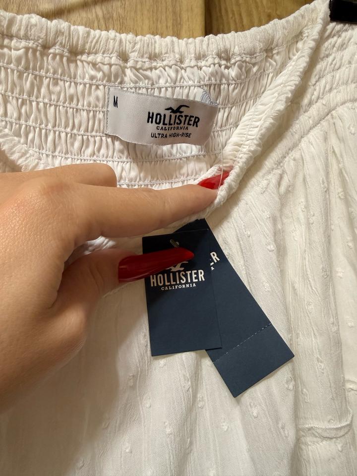 Белая юбка Hollister