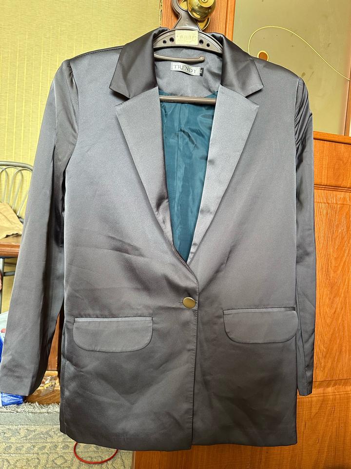 Двойка атласовая серебристая