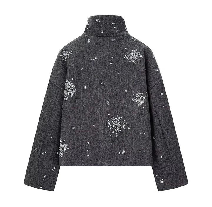 Бомбер со стразами