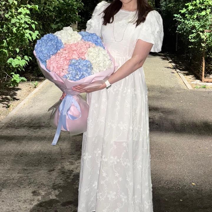 Платье белый