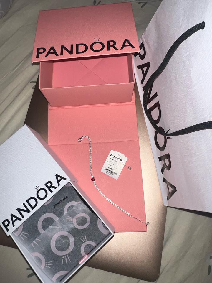 Браслет теннисный Pandora