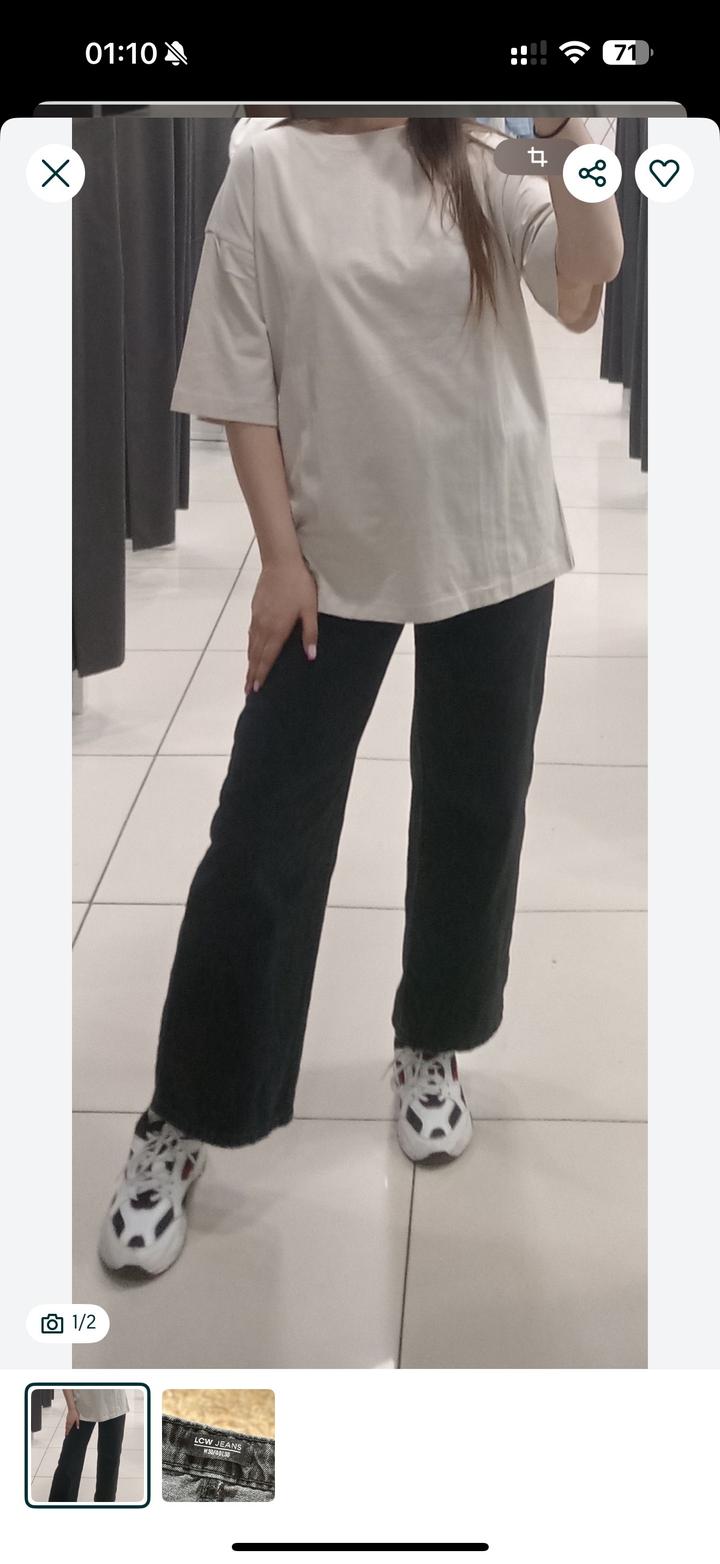 Джинсы черные вайкики