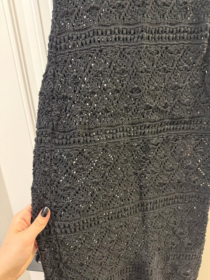 Платье вязаное пляжное