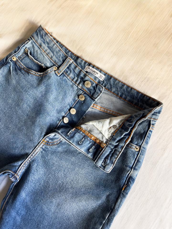 Синие джинсы Pull & Bear 38/30