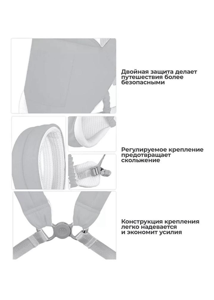 Эргорюкзак VEXA до 25 кг, серый