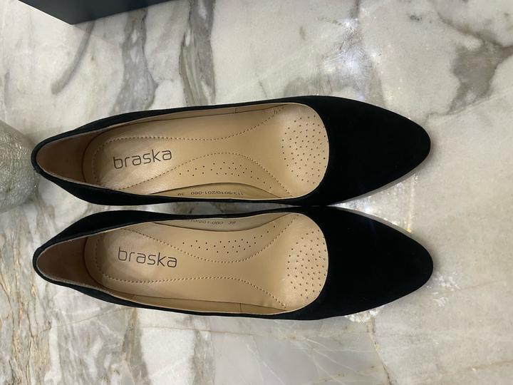 Туфли женские, замшевые